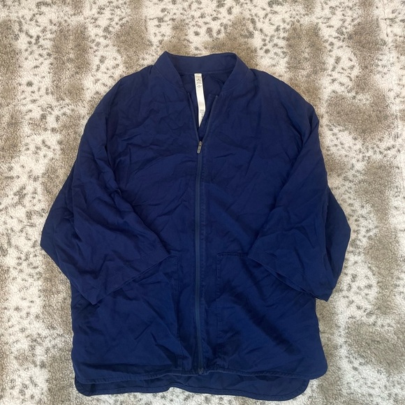 lululemon athletica Tops - Lululemon Sendal Jacket *lululemon lab Velvety Blue
